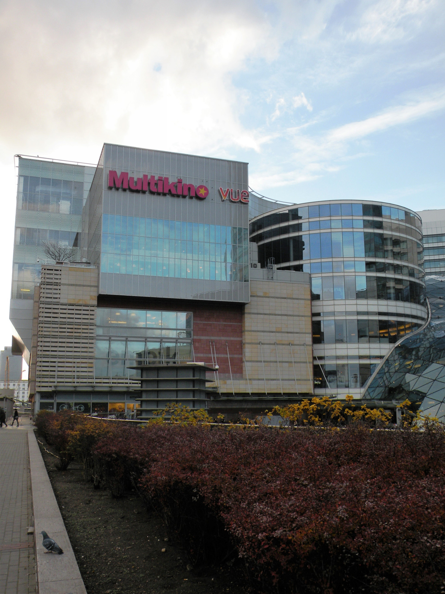Zdjęcie architektury budynku Centrum handlowe Złote Tarasy